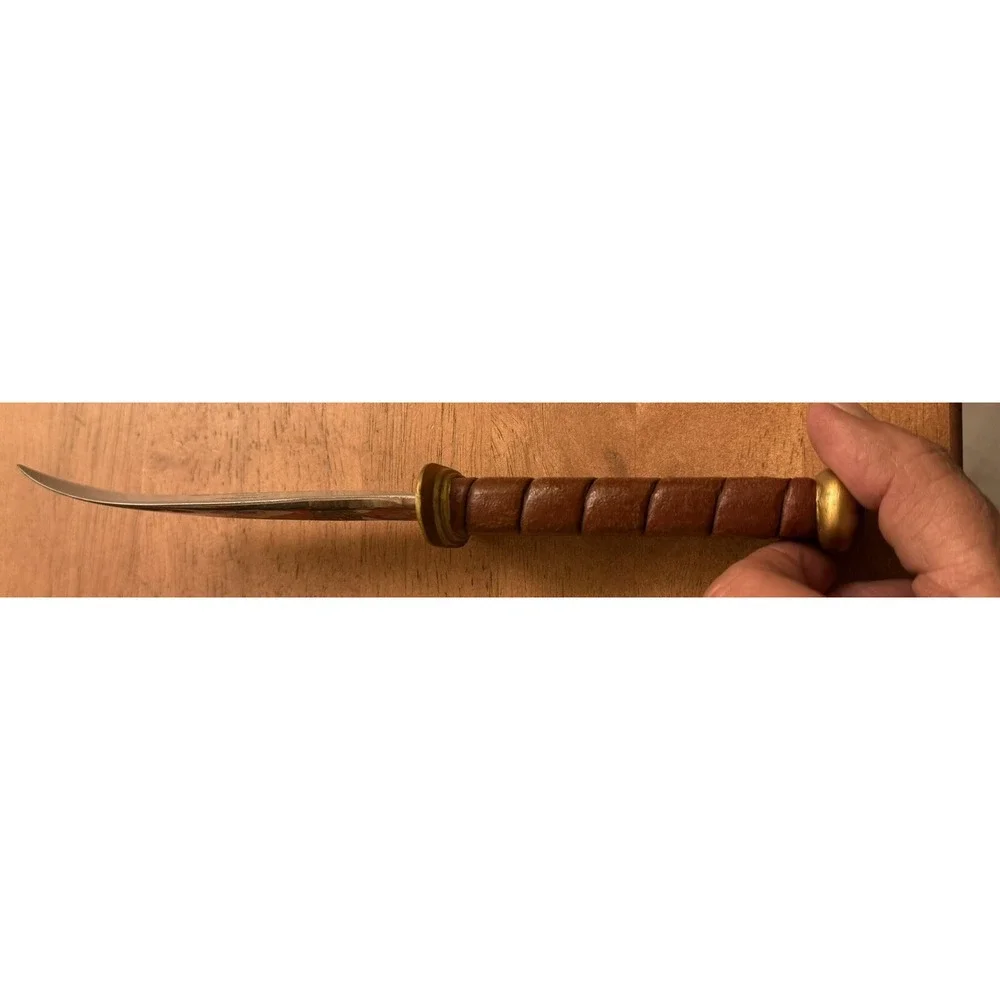 Vintage Hamilton Company U.S.M.C. KA-BAR Knife Leather Grip Limited Edition Rare
